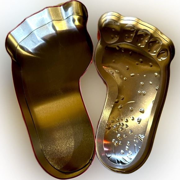 2016 JACK LINKS EMPTY LEFT BIG FOOT COLLECTIBLE STORAGE TIN SASQUATCH GIFT 11.5” - Picture 7 of 9